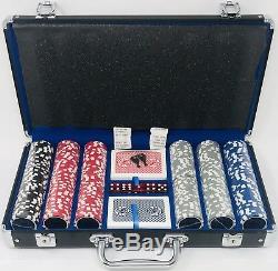Smith & Wesson Poker Chip Set Casino Quality Clay Chips Aluminum Locking Case