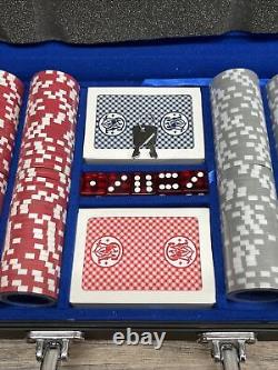 Smith & Wesson Poker Set 1 of 2000 Collectors Set Sealed NEW! Casino Grade Chips