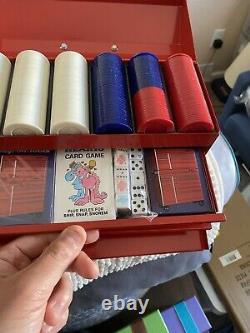 Snap On Poker Party Box set Rare Set Vintage