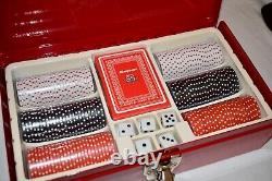 Snap On Tools 85th Anniversary Poker Chips Cards Party Metal Tool Box Set NOS