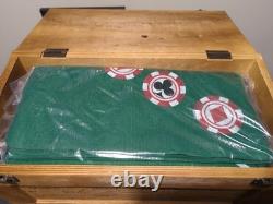 Snap-on 100th Anniversery Poker Set, Shot Glass, Dice, Cards Cribbage Mi1070685