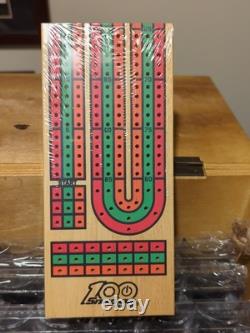 Snap-on 100th Anniversery Poker Set, Shot Glass, Dice, Cards Cribbage Mi1070685