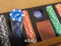 Snap-on 100th Anniversery Poker Set, Shot Glass, Dice, Cards Cribbage Mi1070685