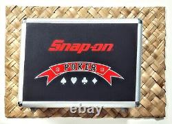 Snap-on POKER SET 2012 Limited Edition Aluminum Anvil Case NEW Orig. Box