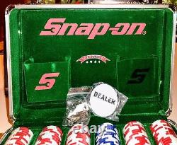 Snap-on POKER SET 2012 Limited Edition Aluminum Anvil Case NEW Orig. Box