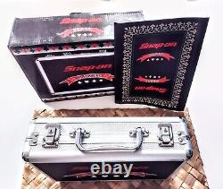 Snap-on POKER SET 2012 Limited Edition Aluminum Anvil Case NEW Orig. Box