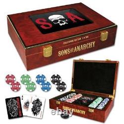 Son of anarchy 200 poker chip set Limited Edition