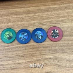 Star Wars 30th Anniversary Poker Chip Set Cartamundi LED Light-Up Case
