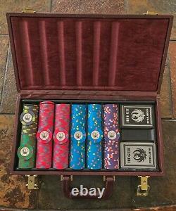 Sturm Ruger & Co. Poker Chips With Playing Cards In Leather Case