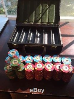 Sundance Casino Poker Chip Set (Full set/Real Clay/Paulson)