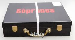 THE SOPRANOS Rare Collectible 300 PC Card a Poker Chip Set (PBR097687)