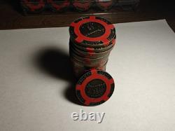 Tangiers Hotel & Casino Movie Prop Replica $5 Poker Chips 100 Chip Set