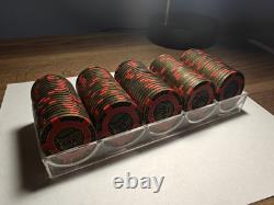 Tangiers Hotel & Casino Movie Prop Replica $5 Poker Chips 100 Chip Set