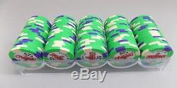 Terribles St Jo Frontier Casino Poker Chips 100 $25 denomination Primary Set