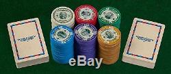 The Greenbacks Brand New Poker Chip Set! 200 Full Color Chips, 2 Decks Cards