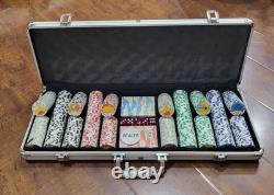 The Simpsons 500ct Poker Chips Set 2005 Holiday Limited Edition New Sealed