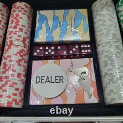 The Simpsons 500ct Poker Chips Set 2005 Holiday Limited Edition New Sealed