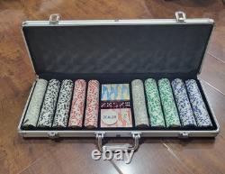 The Simpsons 500ct Poker Chips Set 2005 Holiday Limited Edition New Sealed