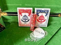 The Sopranos Collectible 300 Count Poker Chip Set HBO Promo Briefcase NEW READ