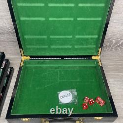 The Sopranos Collectible 300 Count Poker Chip Set HBO Promo Briefcase Rare READ