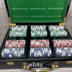 The Sopranos Collectible 300 Count Poker Chip Set HBO Promo Briefcase Rare READ