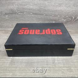 The Sopranos Collectible 300 Count Poker Chip Set HBO Promo Briefcase Rare READ