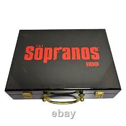 The Sopranos Promotional 300 Count Poker Chip Set, Chips And Case Only Used