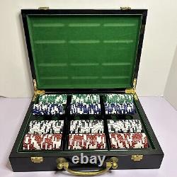 The Sopranos Promotional 300 Count Poker Chip Set, Chips And Case Only Used