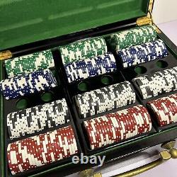 The Sopranos Promotional 300 Count Poker Chip Set, Chips And Case Only Used