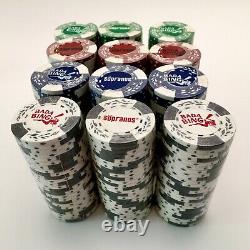 The Sopranos Rare HBO Promotional 300 Count Poker Chip Set