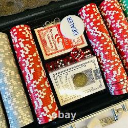 Three a Group Panda Back No 88 Playing Cards & Poker Chips Set, with Case, #709078