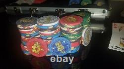 Tiki Kings Poker Chips 300 Piece Set BRAND NEW
