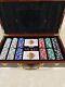 Toby Keith And Friends Golf Classic 2012 Poker Set Chips Wood Case Casino