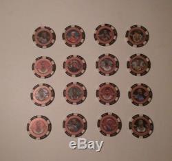Topps 2005-06 NBA COLLECTOR POKER CHIPS 290 Chip Set with Signed Gold Chip in Case