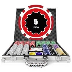 Touch Poker Chip Set-500pcs Expertly Crafted for Texas Holdem, for Poker Afic Touch Poker Chip Set-500pcs Expertly Crafted for Texas Holdem, for Poker Afic