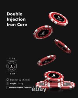 Touch Poker Chip Set-500pcs Expertly Crafted for Texas Holdem, for Poker Afic Touch Poker Chip Set-500pcs Expertly Crafted for Texas Holdem, for Poker Afic