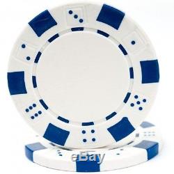 Trademark Poker 500 Dice Style 11.5-Gram Poker Chip Set, New, Free Shipping