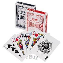 Trademark Poker Case 500 Dice Chip Casino Set 2 Pack Cards Dealer Button Blind