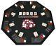 Trademark Poker Texas Traveller Table Top Chip Travel Set, New, Free Shipping
