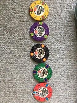 US Nevada Jacks Poker Chip Set 600 Plus A Few Spares