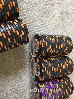 US Nevada Jacks Poker Chip Set 600 Plus A Few Spares