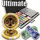 Ultimate 1000pc 14 Gram Poker Chip Set withAluminum Case