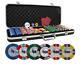 Unicorn All Clay Poker Chip Set with 500 Authentic Casino Weighted 9 Gram