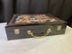 VTG Las Vegas Sign Hi-Gloss Wood Box Poker Chip Set 300 Ct. CASINO IMAGE CHIPS