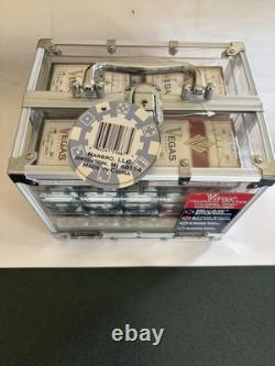 Vegas Brand Casino Style Poker Set 600 11.5-gram Chips New In Sealed Case