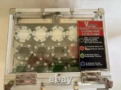 Vegas Brand Casino Style Poker Set 600 11.5-gram Chips New In Sealed Case