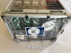 Vegas Brand Casino Style Poker Set 600 11.5-gram Chips New In Sealed Case