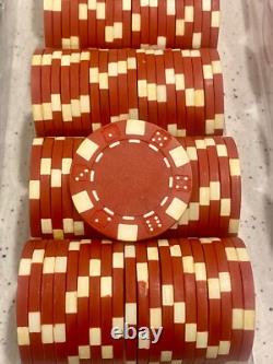 Vegas Style Hold'em Poker Chips Set 600 ct with Acrylic Case Trays, & Cards