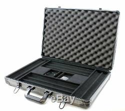Versa Games 1000pc Deluxe Poker Chip Case in Gray Color Reinforced, Strong