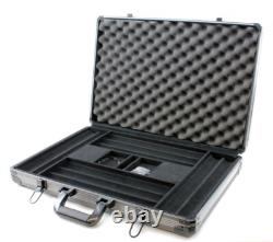 Versa Games 1000pc Deluxe Poker Chip Case in Gray Color Reinforced Strong